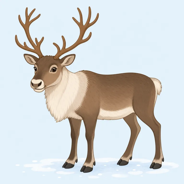 reindeerの覚え方イラスト