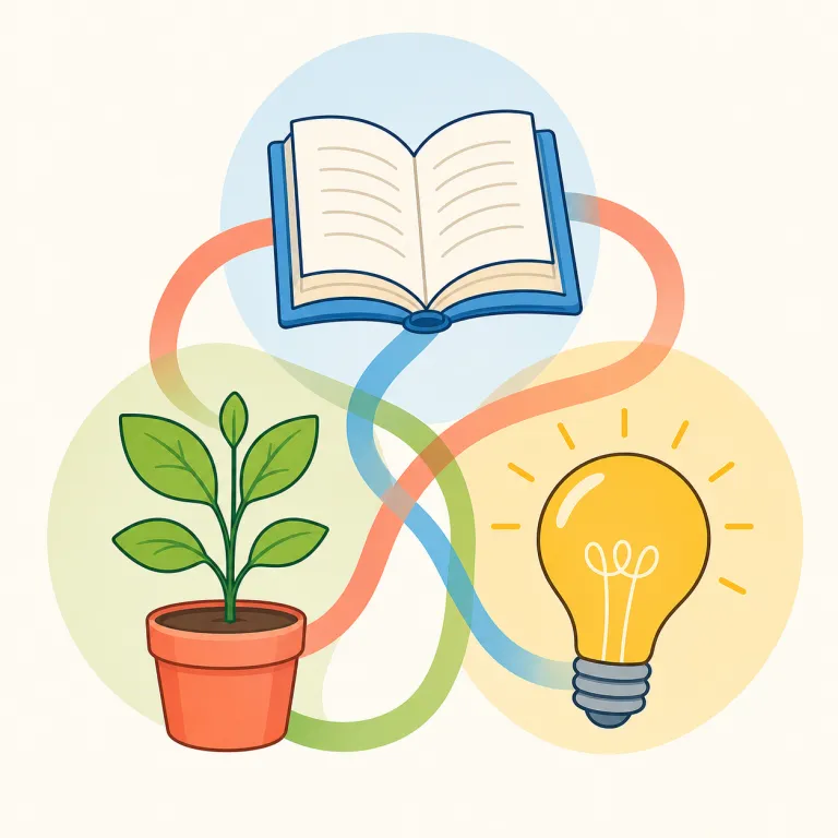 relatedly（関連して・副詞）の覚え方イラスト — related「関連した」に副詞を作る -ly が付いた語で、直感的に意味が取れる