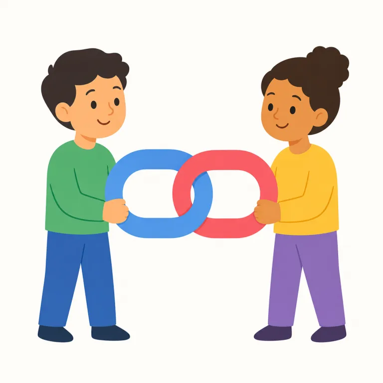 relationship（関係・名詞）の覚え方イラスト — relate（関係づける）や related（関連した）が分かれば、その中心にある relation に -ship が付いて「人や物事のつながっている状態」と覚えやすいです