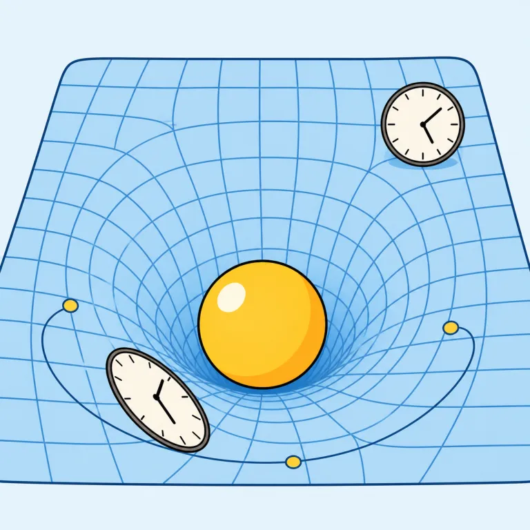 relativity（相対性理論・noun）の覚え方イラスト