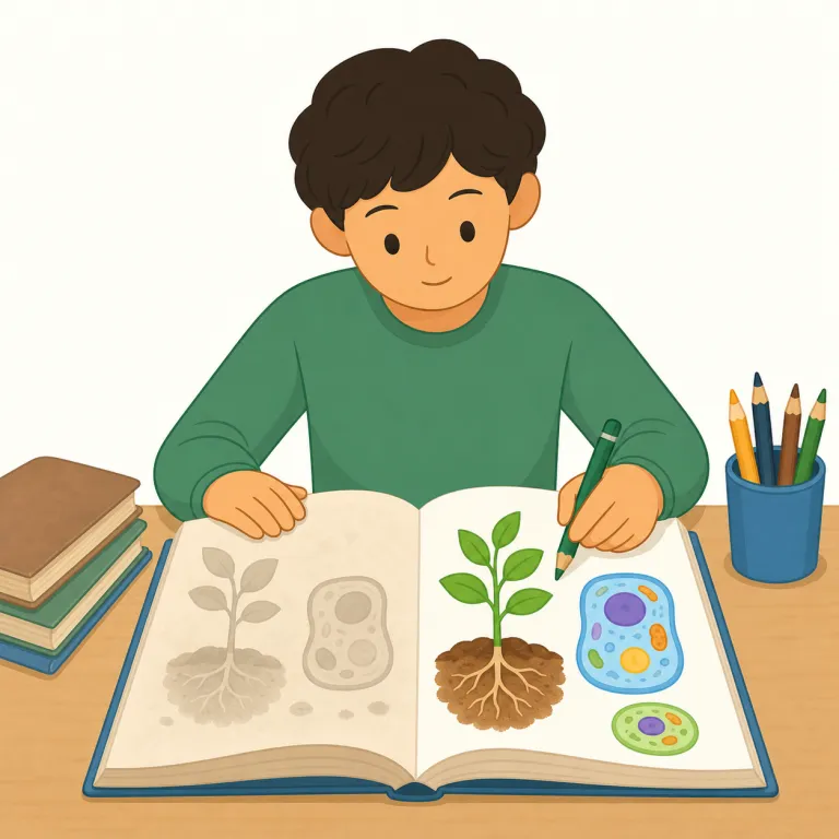 relearn（学び直す・動詞）の覚え方イラスト — re- が付くと「もう一度」の感覚になる語が多く、rewrite, rebuild, restart と同じ型で見ると relearn も覚えやすいです