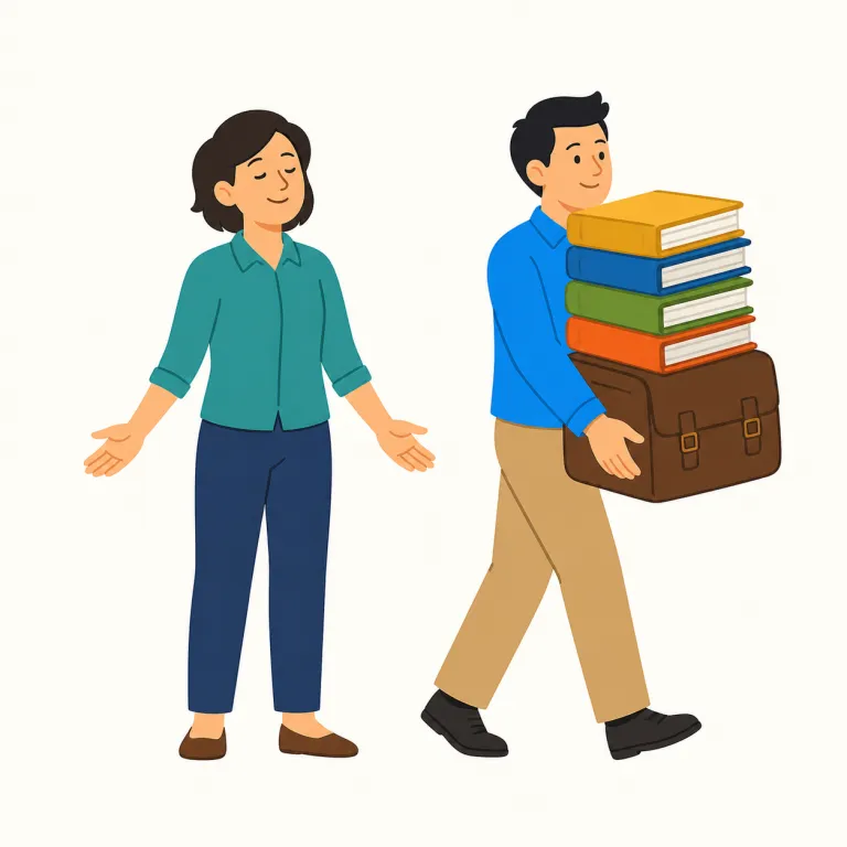 relieve（和らげる、軽減する・動詞）の覚え方イラスト — つらさや重さが少し持ち上がって、体や心が楽になる場面を思い浮かべましょう