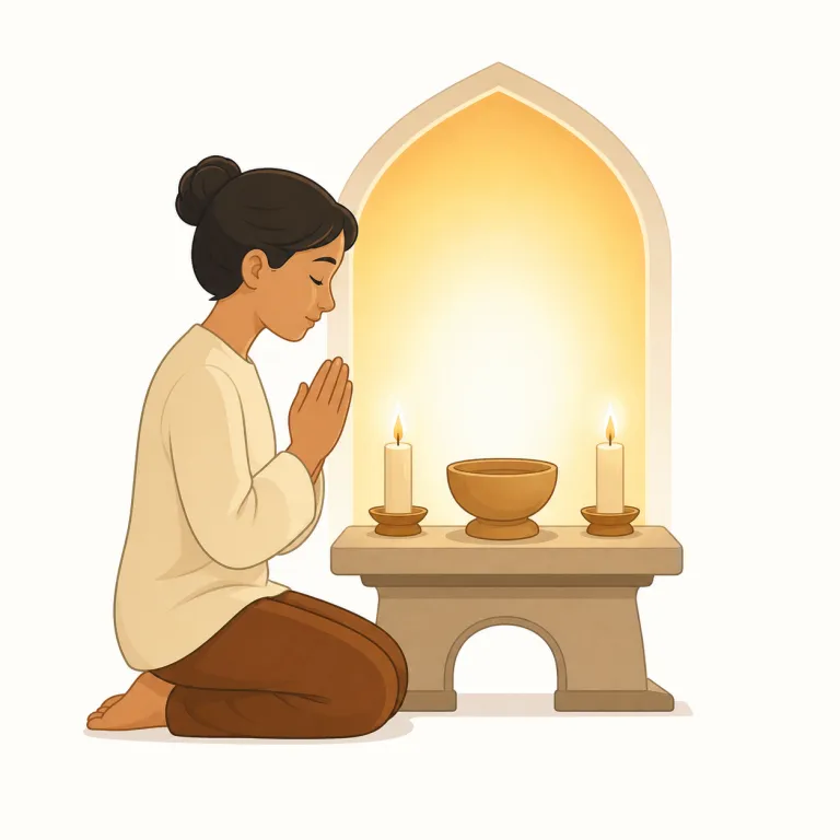 religiouslyの覚え方イラスト