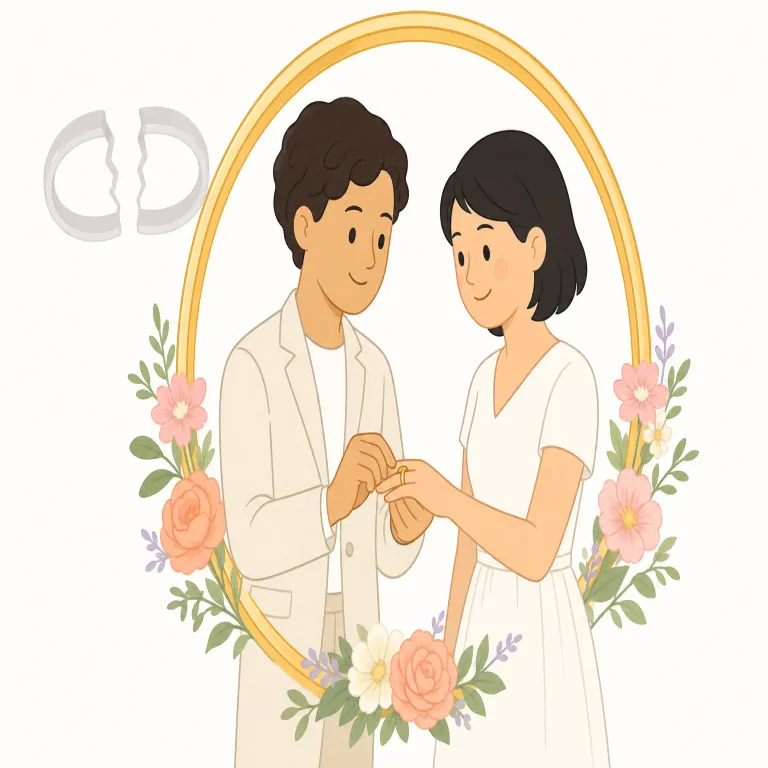 remarryの覚え方イラスト