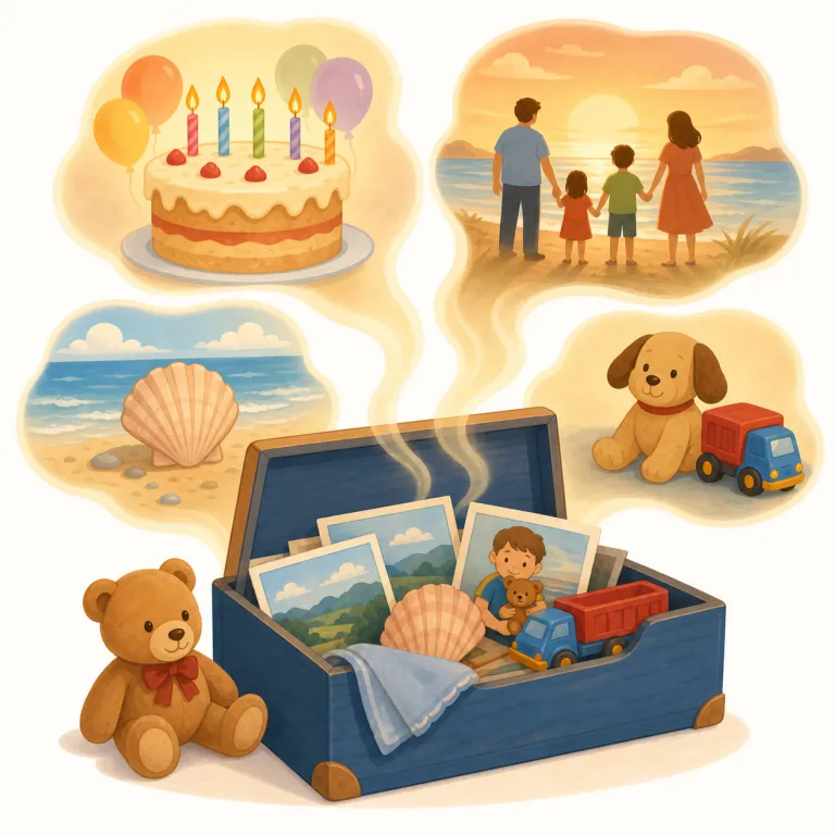remembrances（思い出・名詞）の覚え方イラスト — remember から来た語ですが、このエントリでは単なる「記憶」ではなく、心に残る懐かしい思い出、故人をしのぶ言葉、または形見・記念品としての remembrances を…