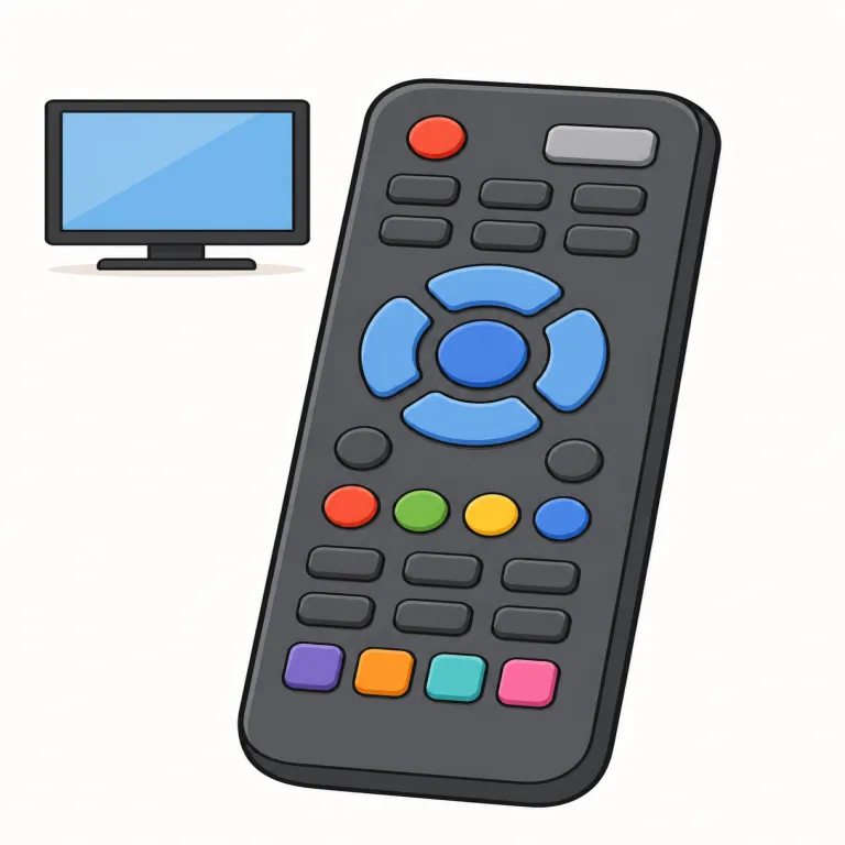 remote（リモコン・noun）の覚え方イラスト