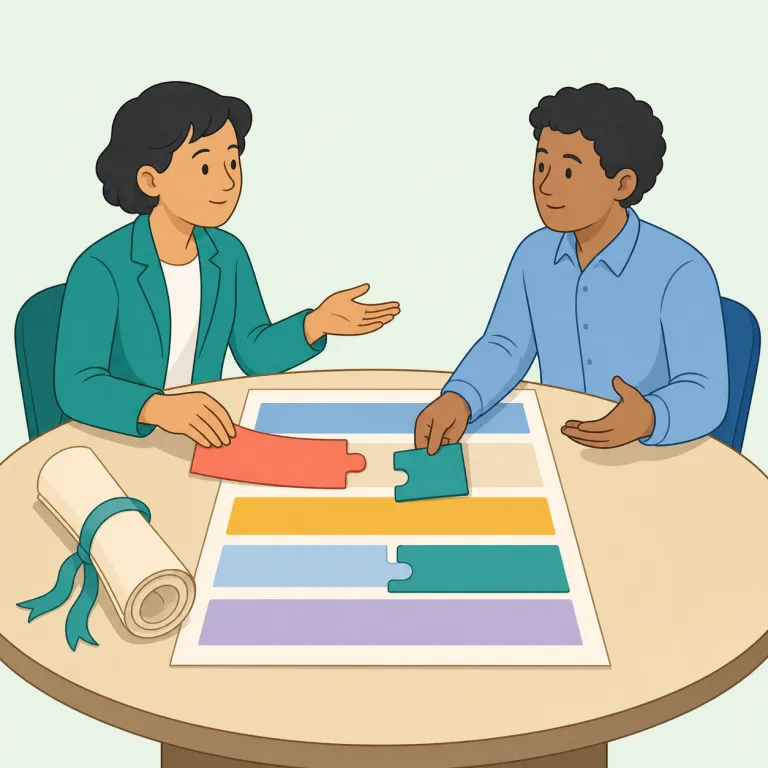 renegotiation（再交渉・名詞）の覚え方イラスト — まず negotiate「交渉する」を軸に置くと覚えやすいです