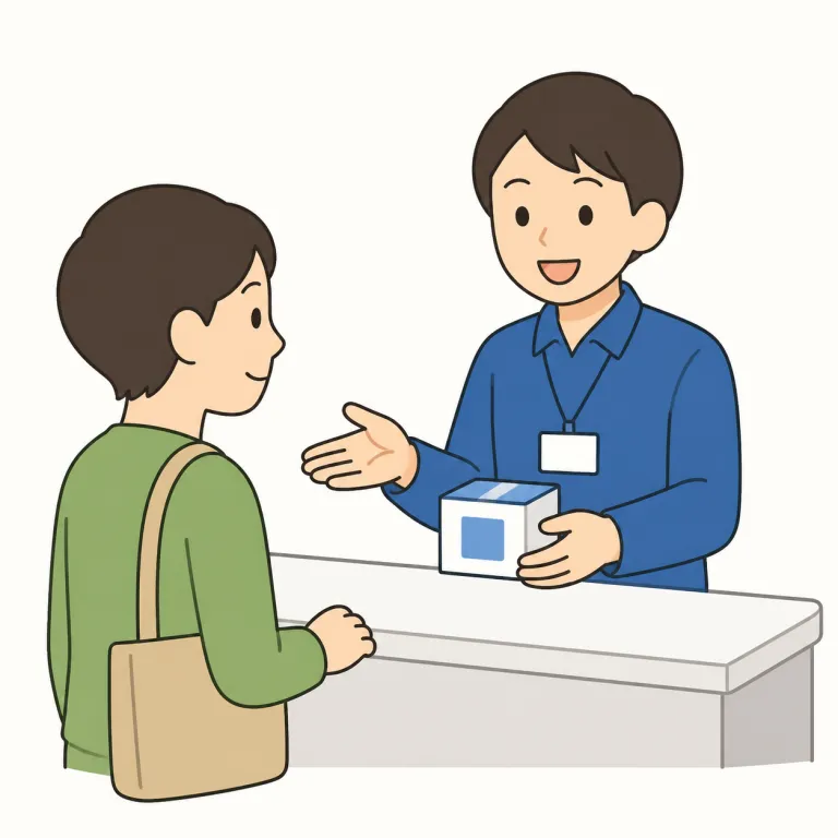 rep（担当者・noun）の覚え方イラスト
