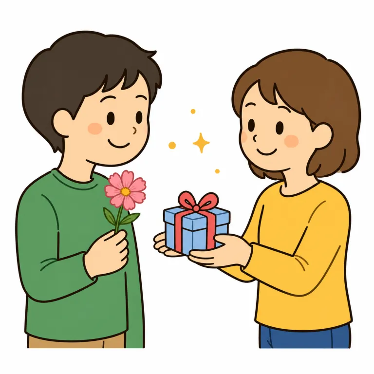 repayment（お返し、返礼・noun）の覚え方イラスト