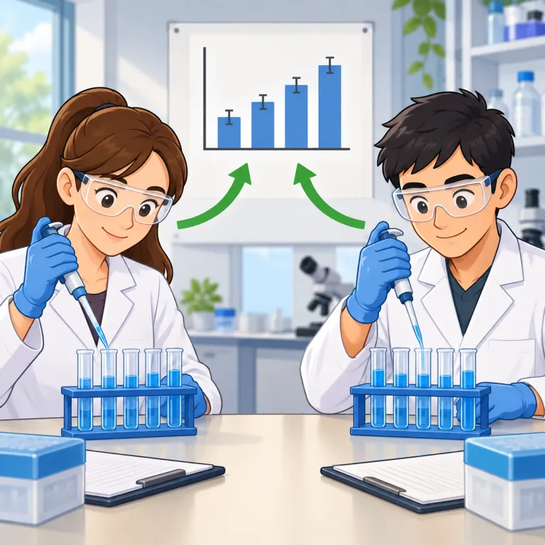 replication（追試・noun）の覚え方イラスト