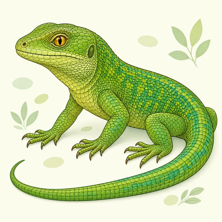 reptilian（爬虫類の・形容詞）の覚え方イラスト — まず reptile「爬虫類」が見えれば半分取れます
