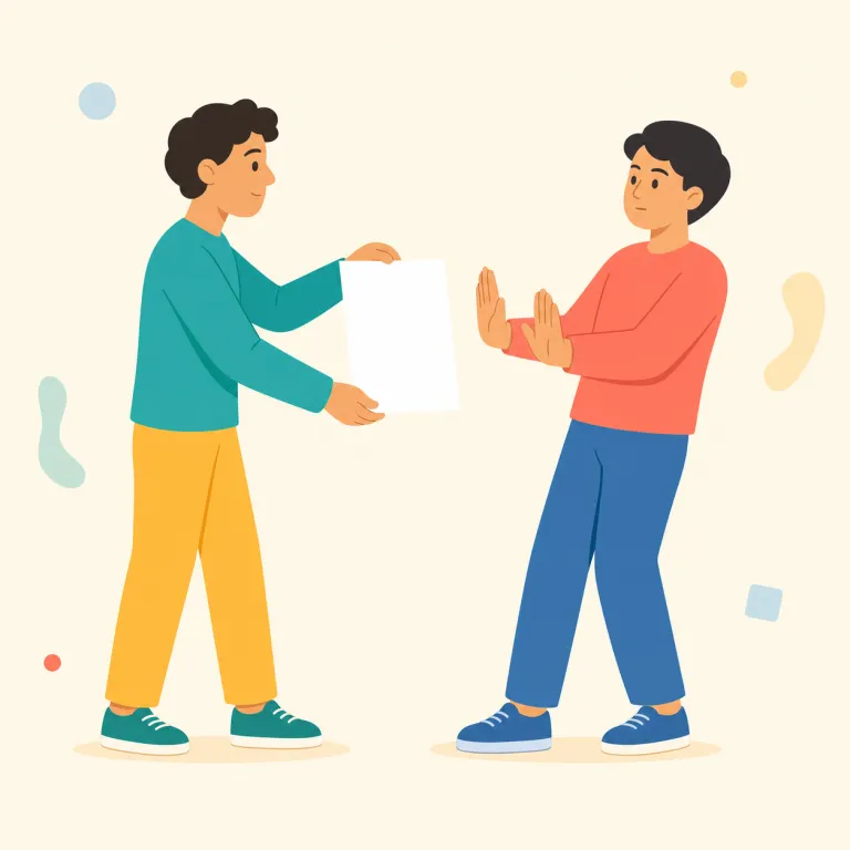 repudiation（否認・名詞）の覚え方イラスト — まず repudiate の名詞形と見ると覚えやすいです