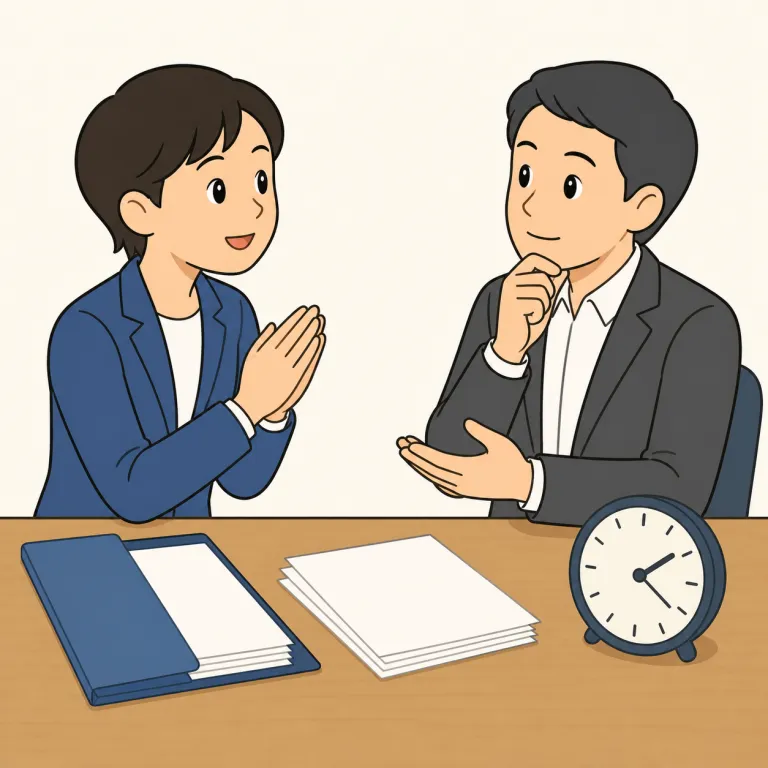 request（依頼する・verb）の覚え方イラスト