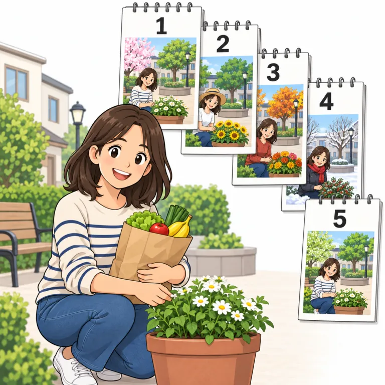 residence（居住・noun）の覚え方イラスト