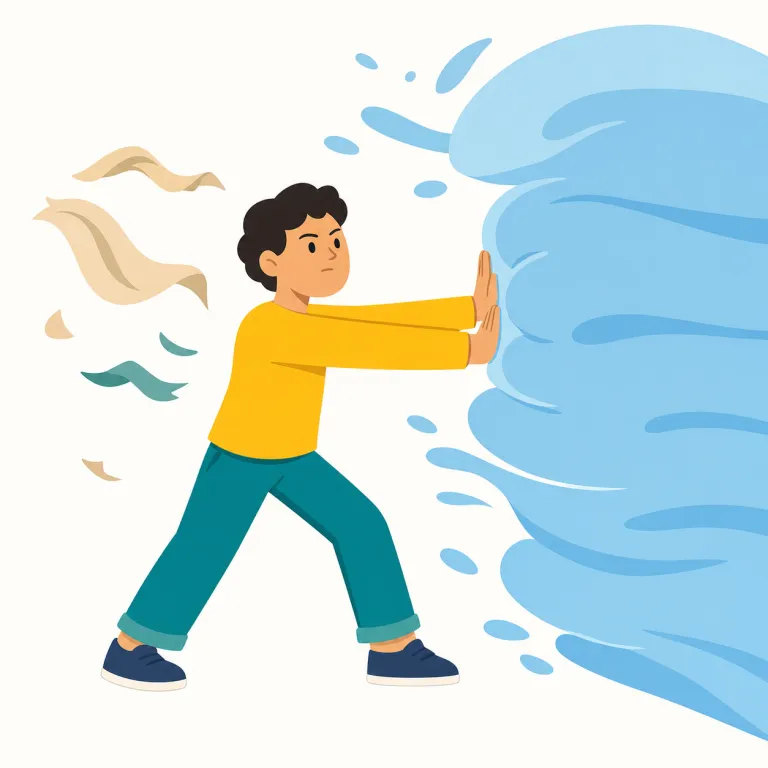 resister（抵抗者・名詞）の覚え方イラスト — まず動詞 resist「抵抗する」を確実に押さえ、そのまま -er が付いて「抵抗する人」と考えると一発で覚えやすい