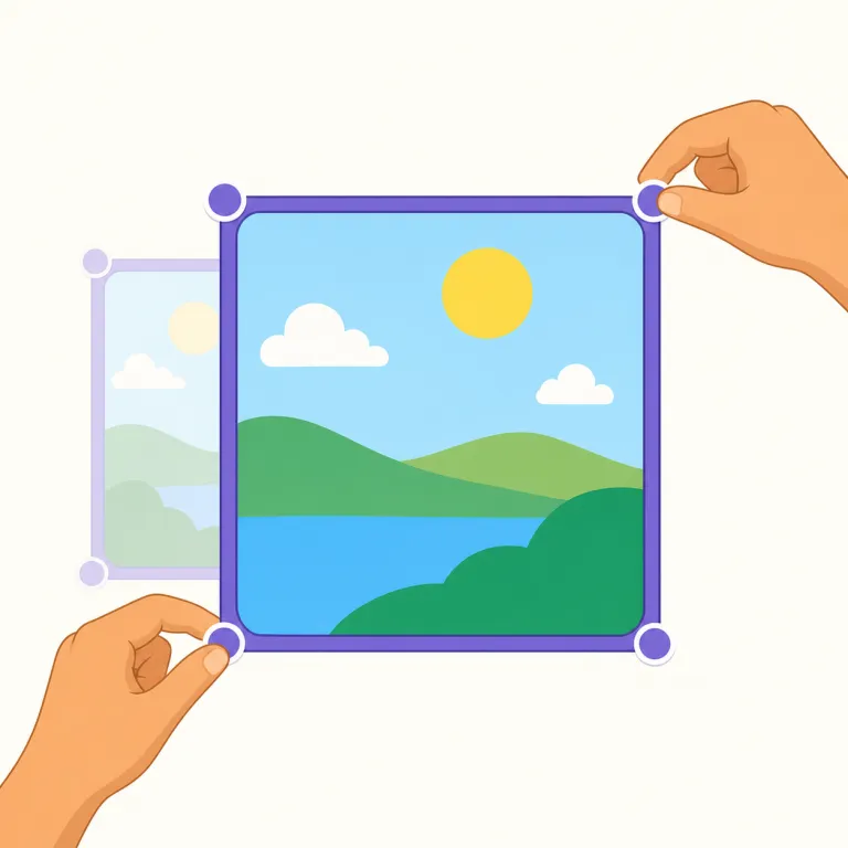 resizingの覚え方イラスト
