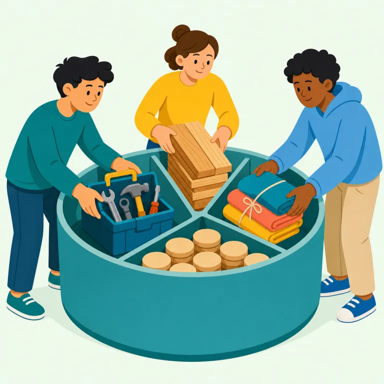 resourcing（資源調達・名詞）の覚え方イラスト — resource が「資源・人材・資金」、resourcing はそれを「必要な所へそろえて使える状態にする動き」と考えると覚えやすいです