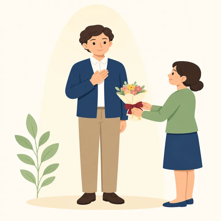 respectably（立派に・副詞）の覚え方イラスト — この「立派に」は、単に tidy な意味の「きちんと」とは別に、結果・態度・服装などが人に認められる水準に達しているという評価を表します