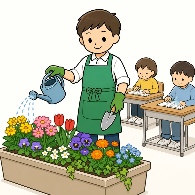 responsible（担当している・adjective）の覚え方イラスト