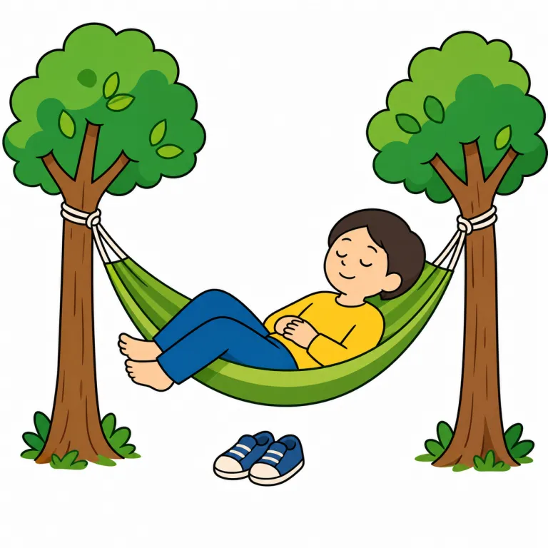 rest（休む・verb）の覚え方イラスト