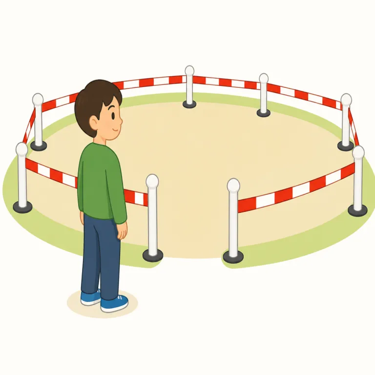 restrict（制限する・動詞）の覚え方イラスト — この `restrict` は、自由な行動・利用・移動などを規則や条件で「制限する」ときの語です