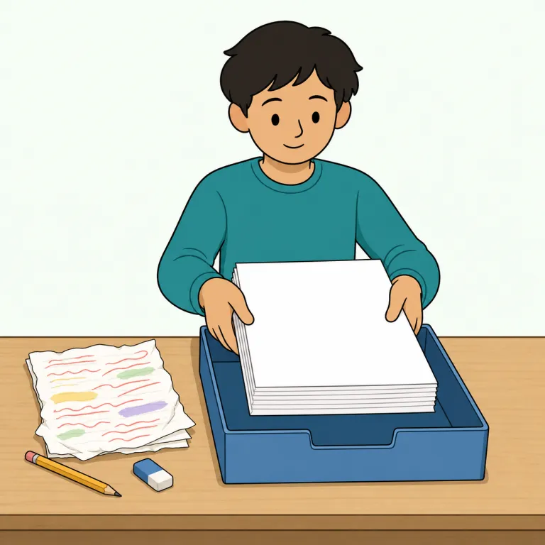 resubmit（再提出・動詞）の覚え方イラスト — submit は「相手に渡して処理・審査してもらう」が核で、resubmit は re-「もう一度」が付いた形です