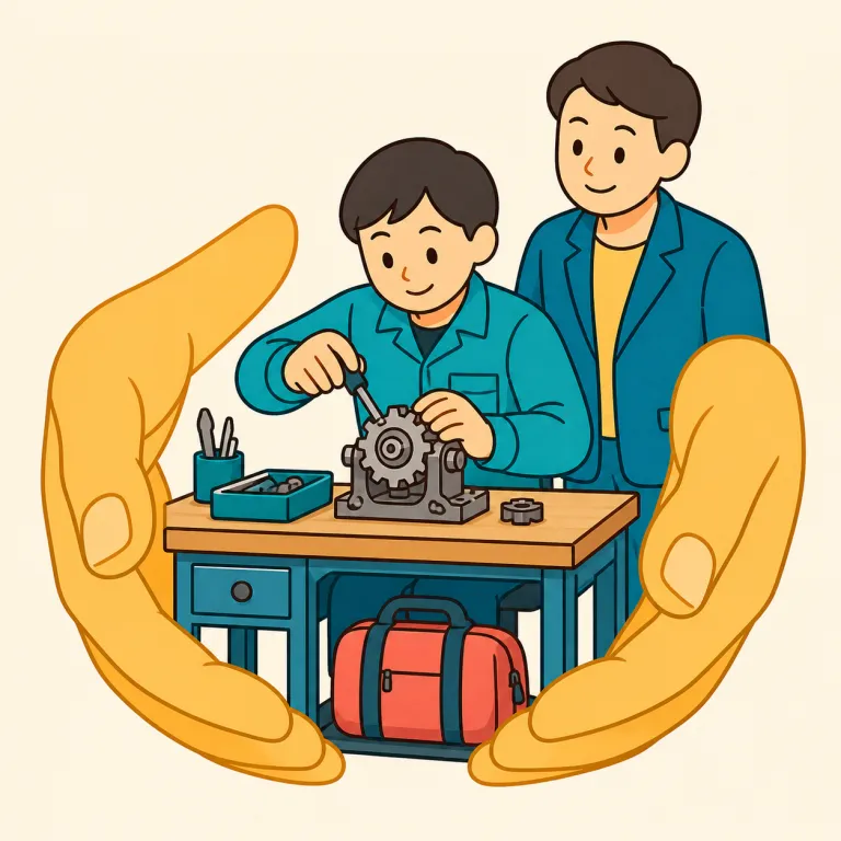 retain（引き留める、雇い続ける・verb）の覚え方イラスト