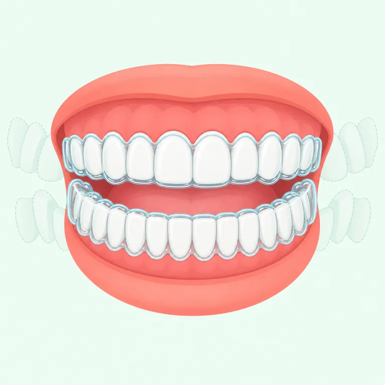 retainer（保定装置・noun）の覚え方イラスト