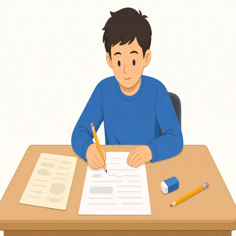retake（（試験などを）受け直す、（失地・主導権などを）取り戻す・動詞）の覚え方イラスト — re- は「もう一度」の合図、take は基本の「取る・受ける」