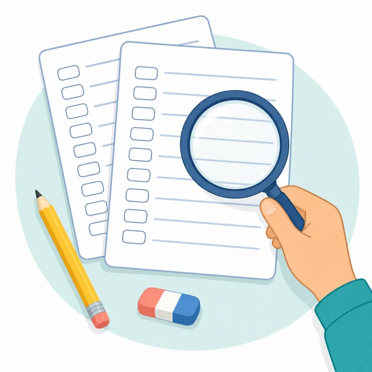 retesting（再テスト・名詞）の覚え方イラスト — re- が付けば「もう一度」、test は「試す・検査する」、-ing は「その行為」