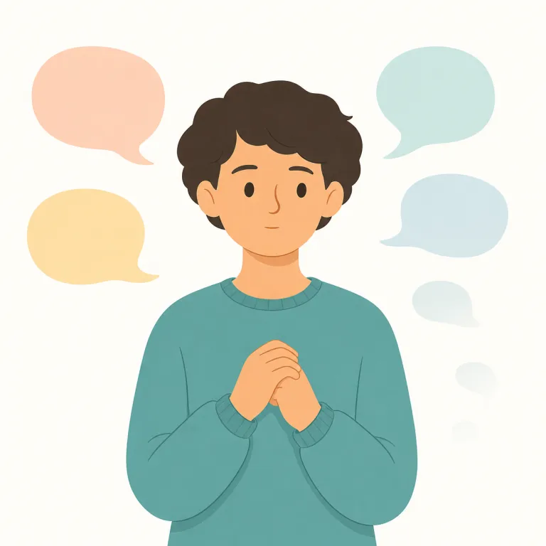 reticence（寡黙さ、口数の少なさ・名詞）の覚え方イラスト — reticent（口数が少ない、控えめ）を知っていれば、その名詞形が reticence とセットで覚えられます