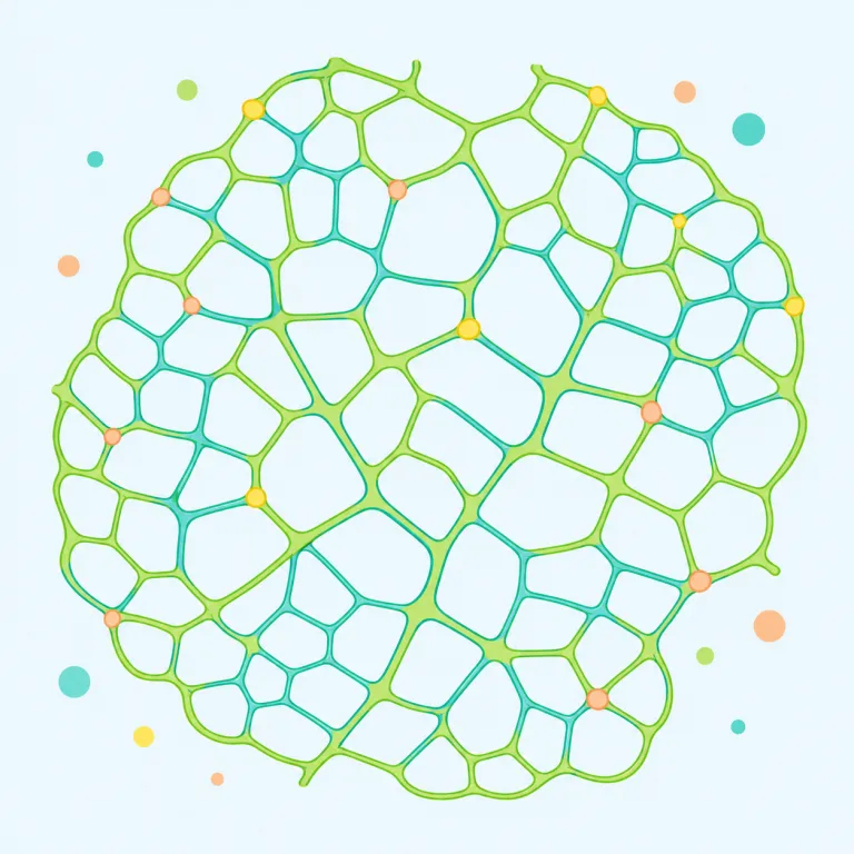 reticular（網状の・形容詞）の覚え方イラスト — retic- を見たら「網・ネットワーク」の仲間だとまとめて覚えると残りやすい