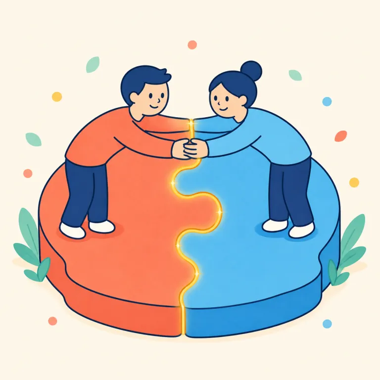 reunification（再統一・名詞）の覚え方イラスト — re- が「再び」、unify が「一つにする」と分かれば、reunification は「再び一つにすること」と自然に見える