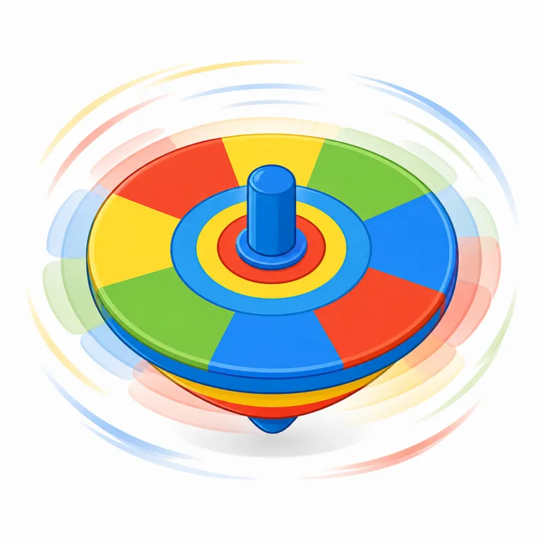 revolving（回転する・動詞）の覚え方イラスト — 動詞の revolving は「回転式」という名詞前の飾りではなく、進行中の動きに注目します