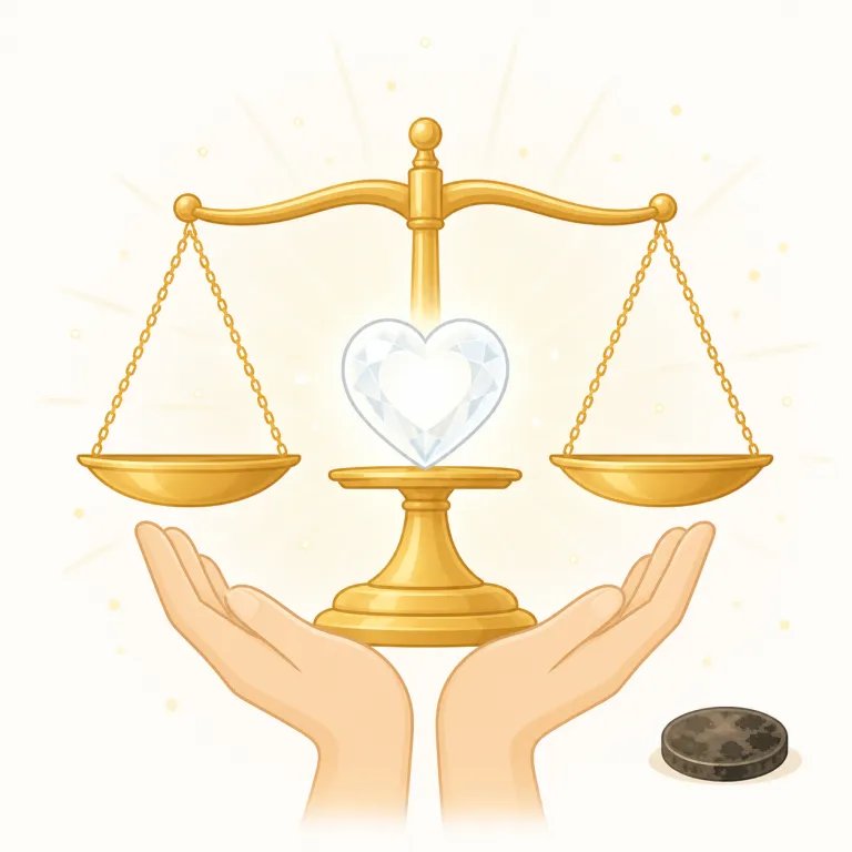 righteousness（廉潔・noun）の覚え方イラスト