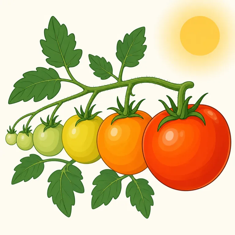 ripen（熟す・動詞）の覚え方イラスト — ripe（熟した）が分かれば、ripen はまず「ripe な状態になる」とつなげて覚えると速いです