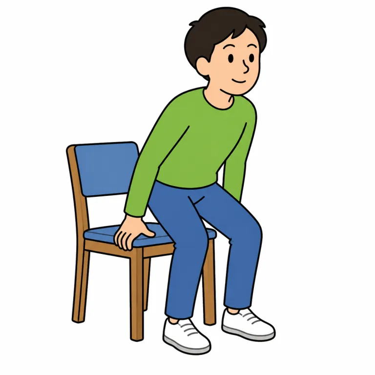rise（立ち上がる・verb）の覚え方イラスト