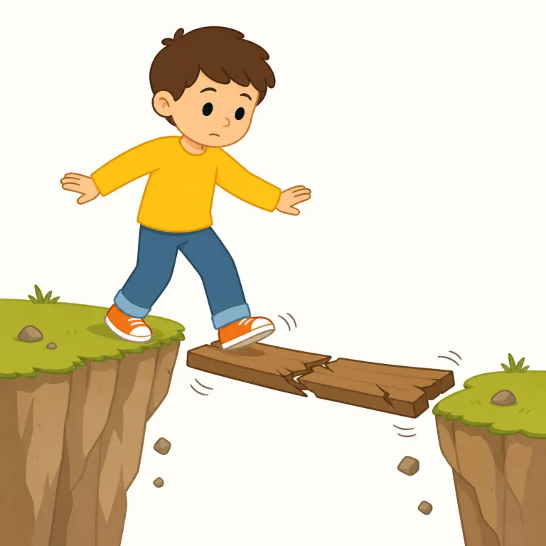 risky（危険な・形容詞）の覚え方イラスト — risk を知っていれば、そのまま形容詞化した語だと押さえると覚えやすいです