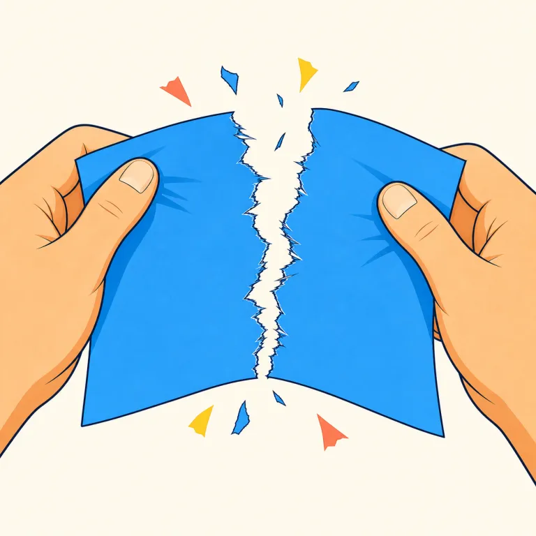 rive（引き裂く・動詞）の覚え方イラスト — 「split や tear よりも、もっと激しく“力で裂け目を入れて二つにする”語」と捉えると残りやすいです