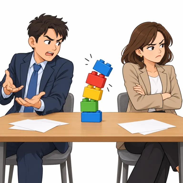 rocky（困難な、不安定な・adjective）の覚え方イラスト