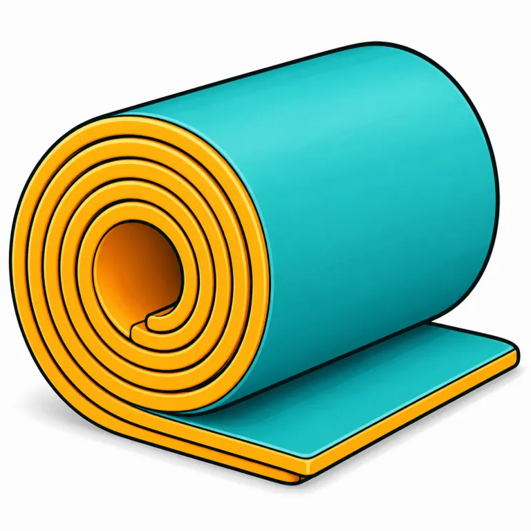 roll（ロール、巻いたもの・noun）の覚え方イラスト
