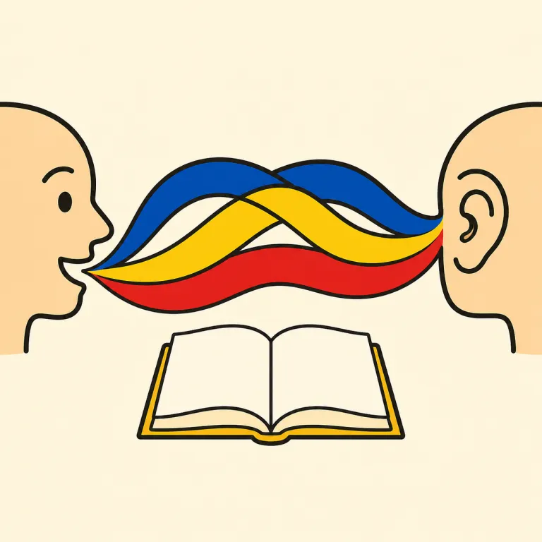 romanian（ルーマニア語・noun）の覚え方イラスト