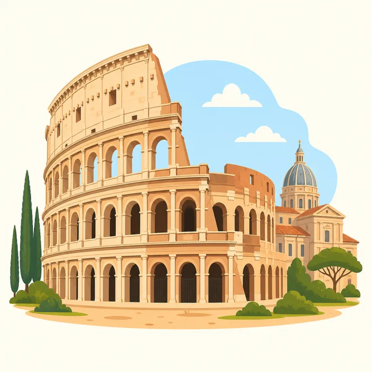 rome の意味を表すイラスト