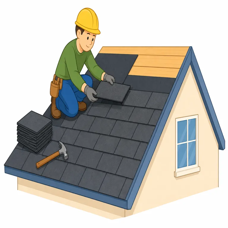 roofingの覚え方イラスト
