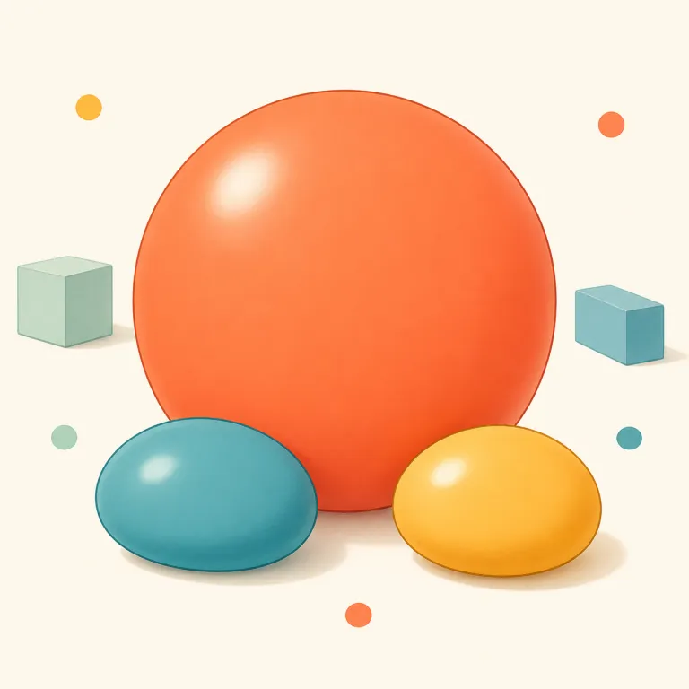 roundness（丸いこと、丸み・名詞）の覚え方イラスト — round は「丸い」、-ness は「性質・状態」を表します