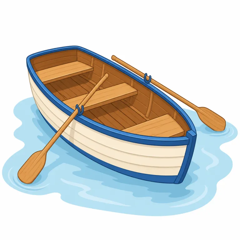 rowboatの覚え方イラスト