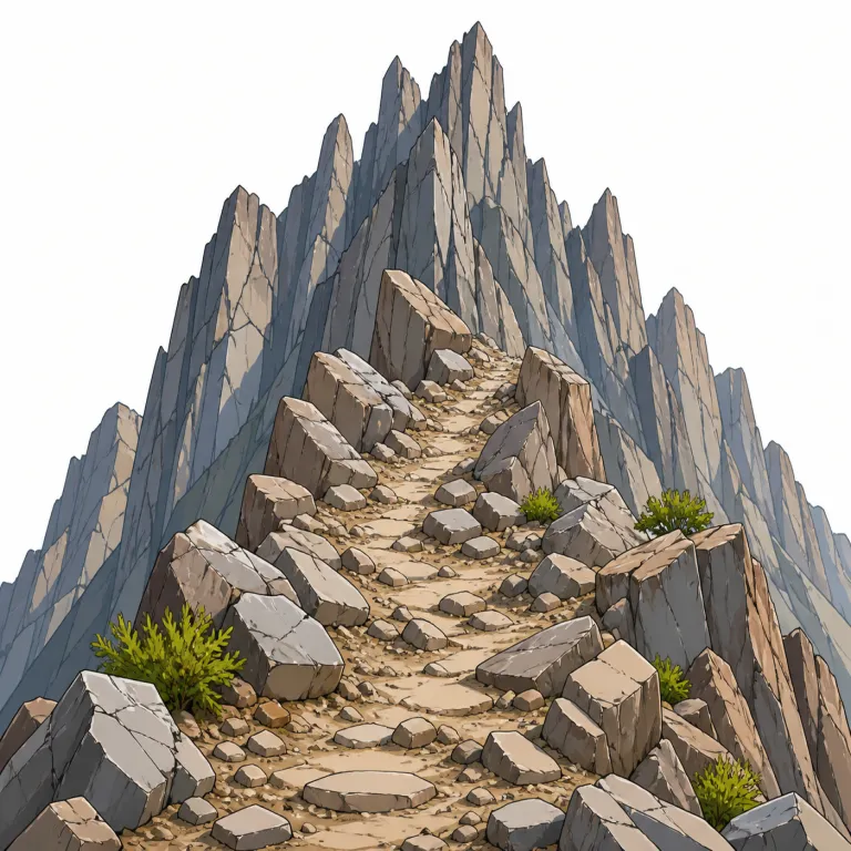 ruggedの覚え方イラスト