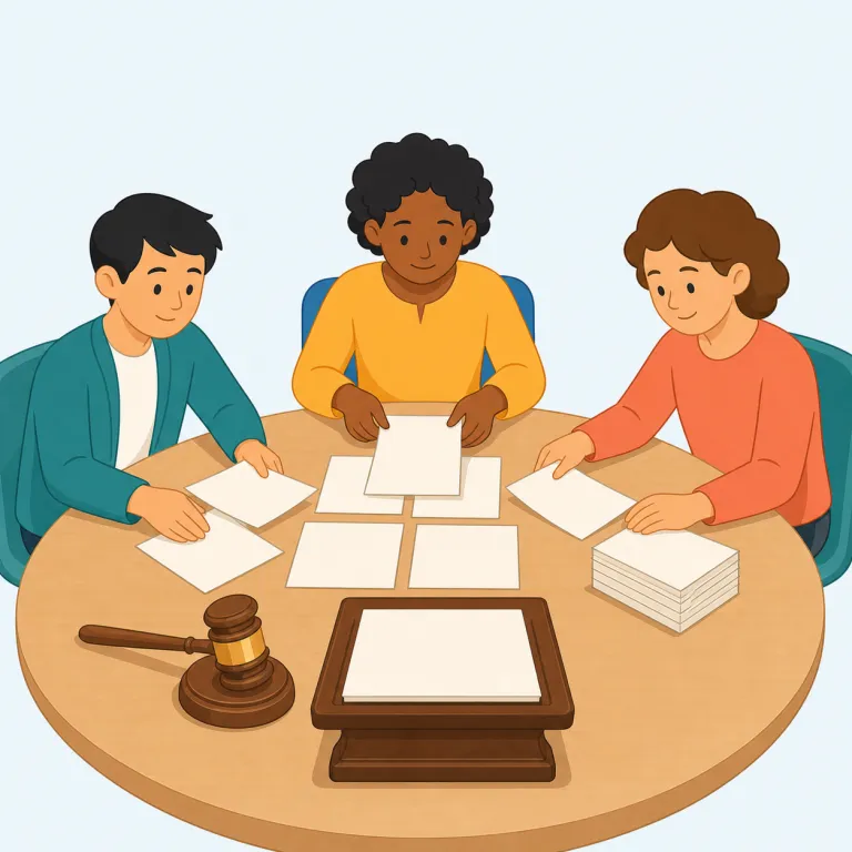 rulemaking（規則制定・名詞）の覚え方イラスト — rule + making で、まず「ルールを作ること」と切ると覚えやすいです