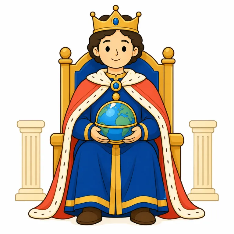 ruler（統治者・noun）の覚え方イラスト