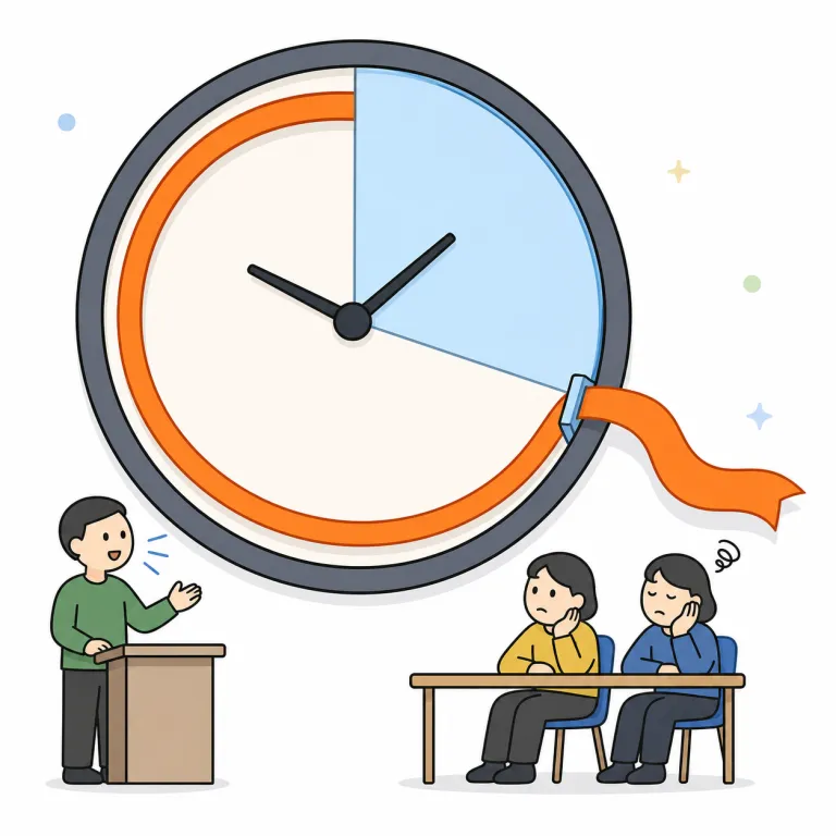 run over（時間を超える・phrasal_verb）の覚え方イラスト